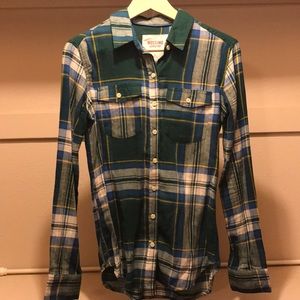 Green Women’s flannel